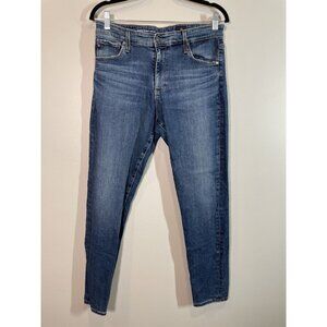 AG Adriano Goldschmied Women's Farrah Skinny Ankle Jeans Size 31R Dark Wash